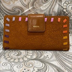 New Fossil Logan RFID Clutch